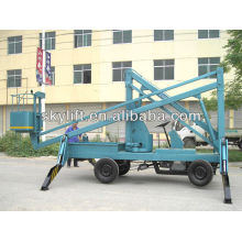 Safe and efficient diesel telescopic boom lift